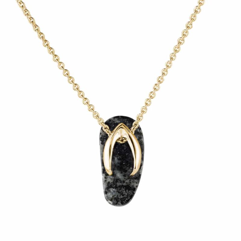 Jersey Granite Flip Flop Pendant