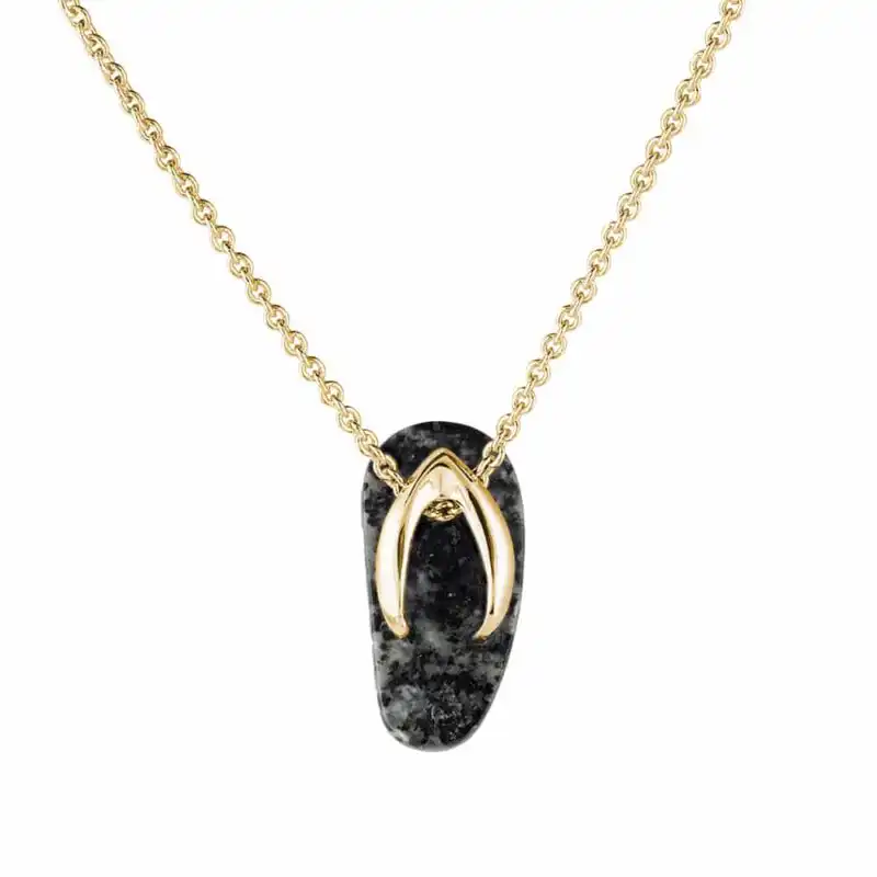 Jersey Granite Flip Flop Pendant