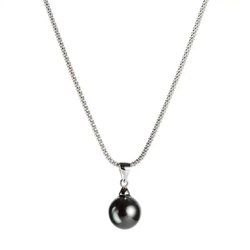 Tahitian Pearl Silver Classic Pendant