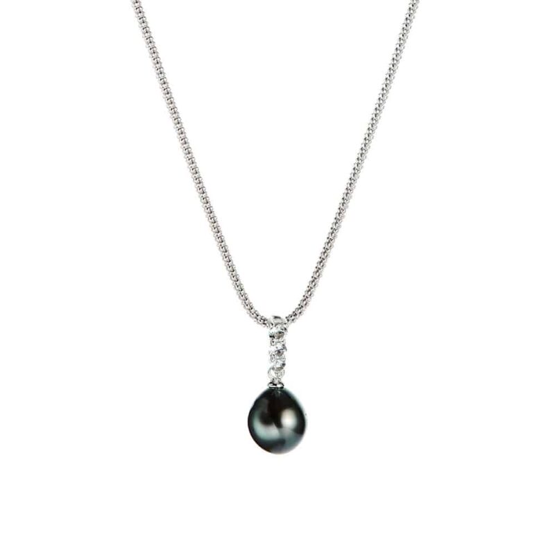 Tahitian Pearl Silver Pendant