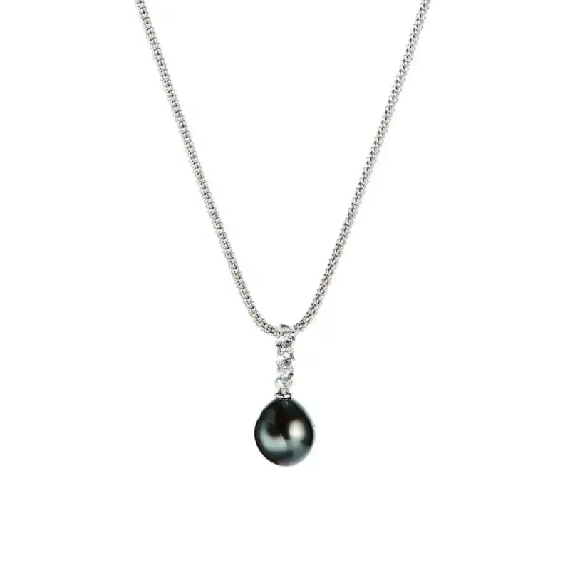 Tahitian Pearl Silver Pendant
