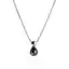 Tahitian Pearl Silver Button Pendant