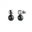 Tahitian Pearl Button Stud Earrings
