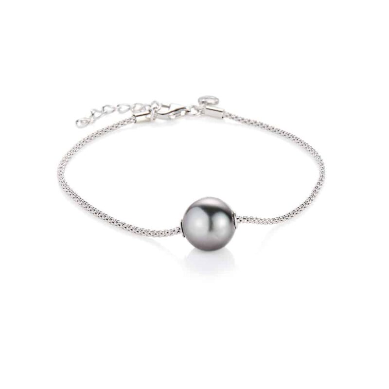 Tahitian Pearl Silver Solo Bracelet