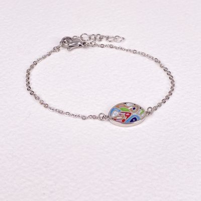Sofia Mother of Pearl Oval Bracelet