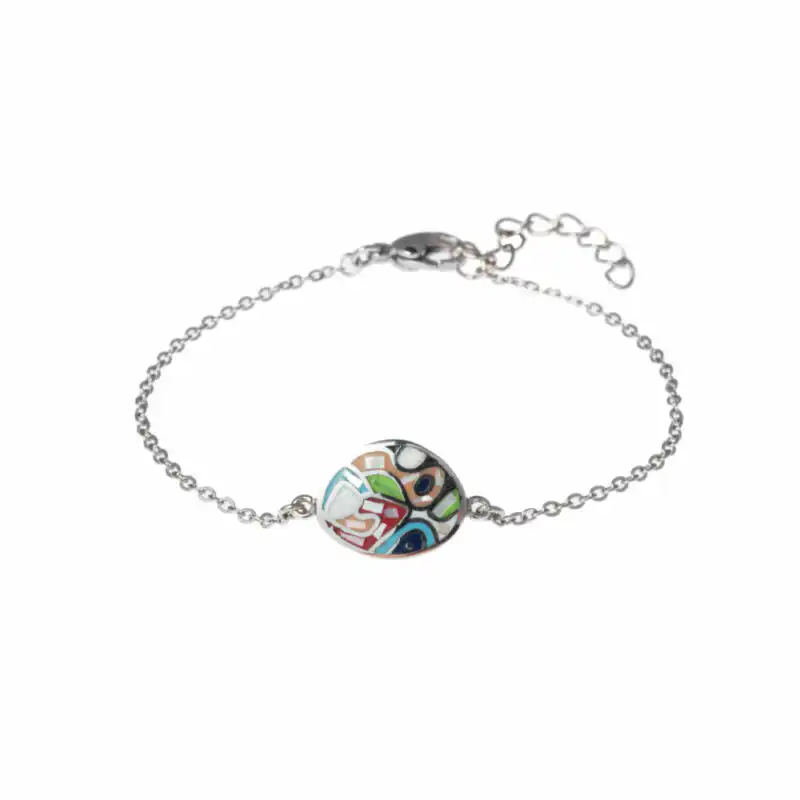 Sofia Mother of Pearl Oval Bracelet