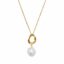 Baroque Oval Drop Pendant