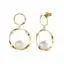 Baroque Double Drop Earrings