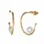 Baroque Hoop Earrings