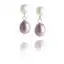 Multi Natural Oval Freshwater Pearl Drop Earrings