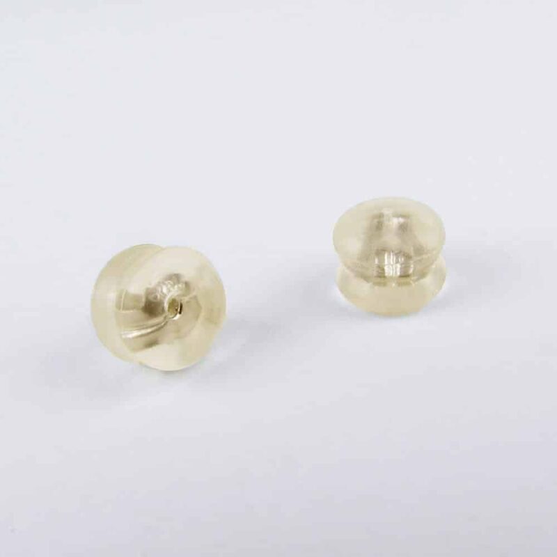9mm 9ct yellow gold backs