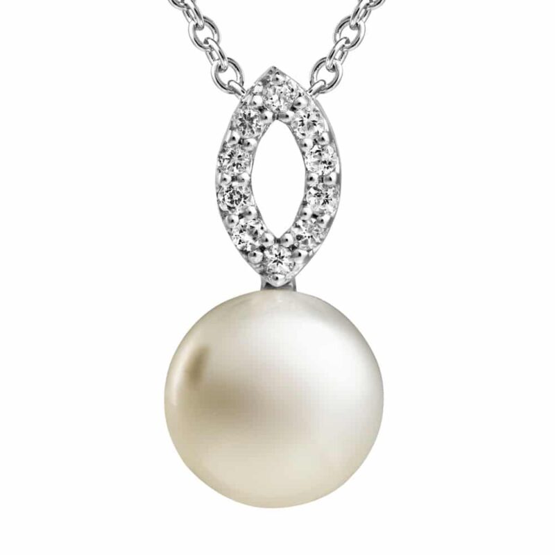 Amberley Open Cluster Pearl Pendant