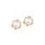 Akoya Flower Stud Earrings