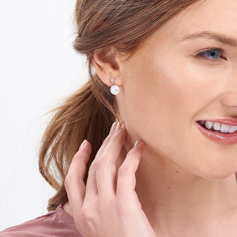 Amberley Drop Pearl Earrings
