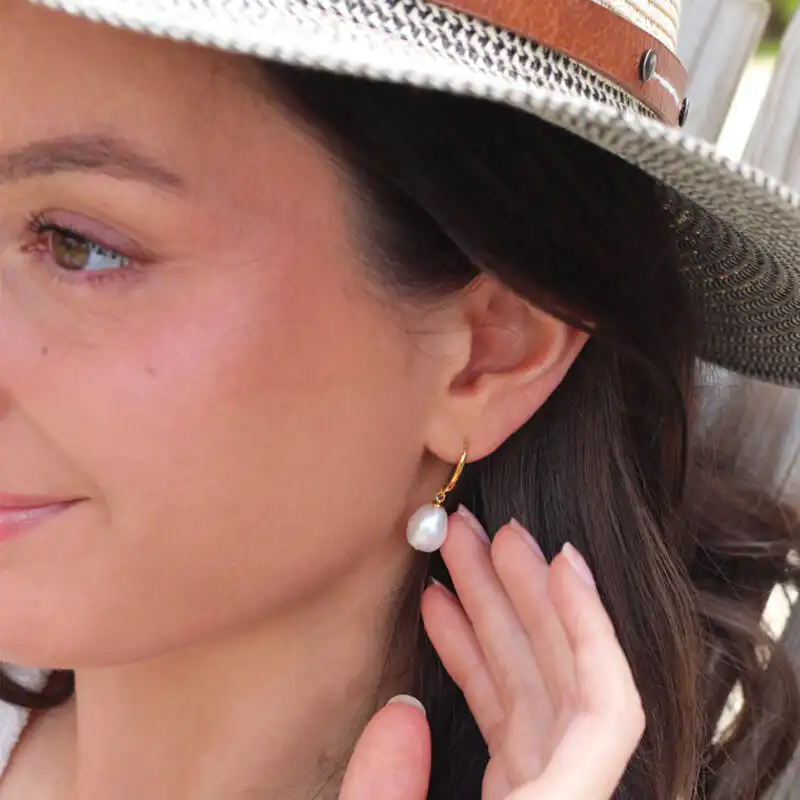 Baroque Solo Drop Earrings