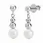 Coast Pearl Earrings silver