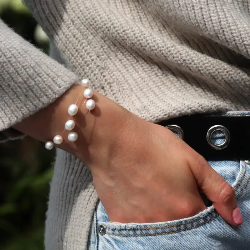 Dew Drop Pearl Bracelet
