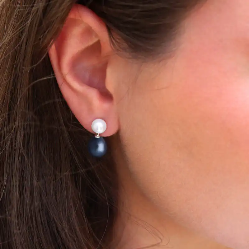 Dew Drop Pearl Earrings