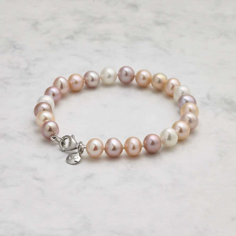 mm Multi-natural Signature Pearl Bracelet