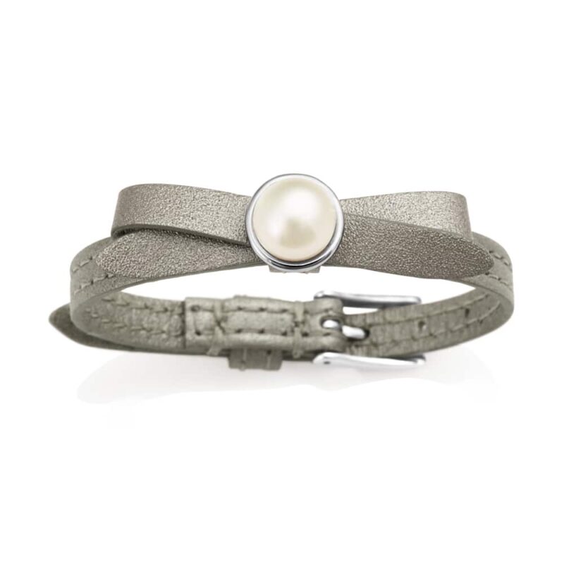 Joli D'or Pearl Bracelet pweter