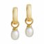 Viva Pearl Earrings gold