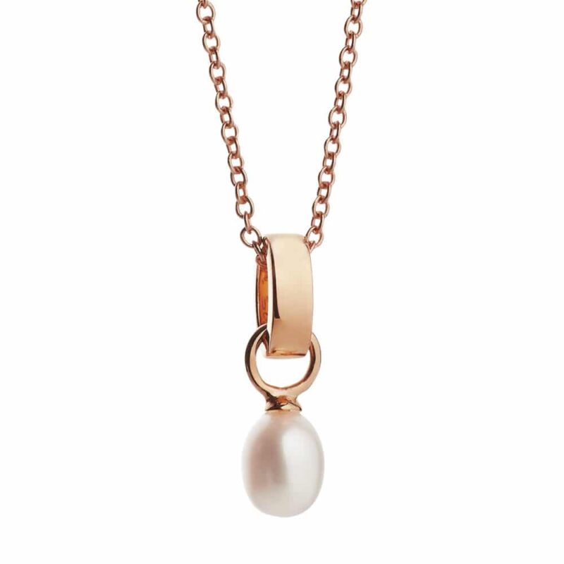Viva Pearl Pendant rose gold