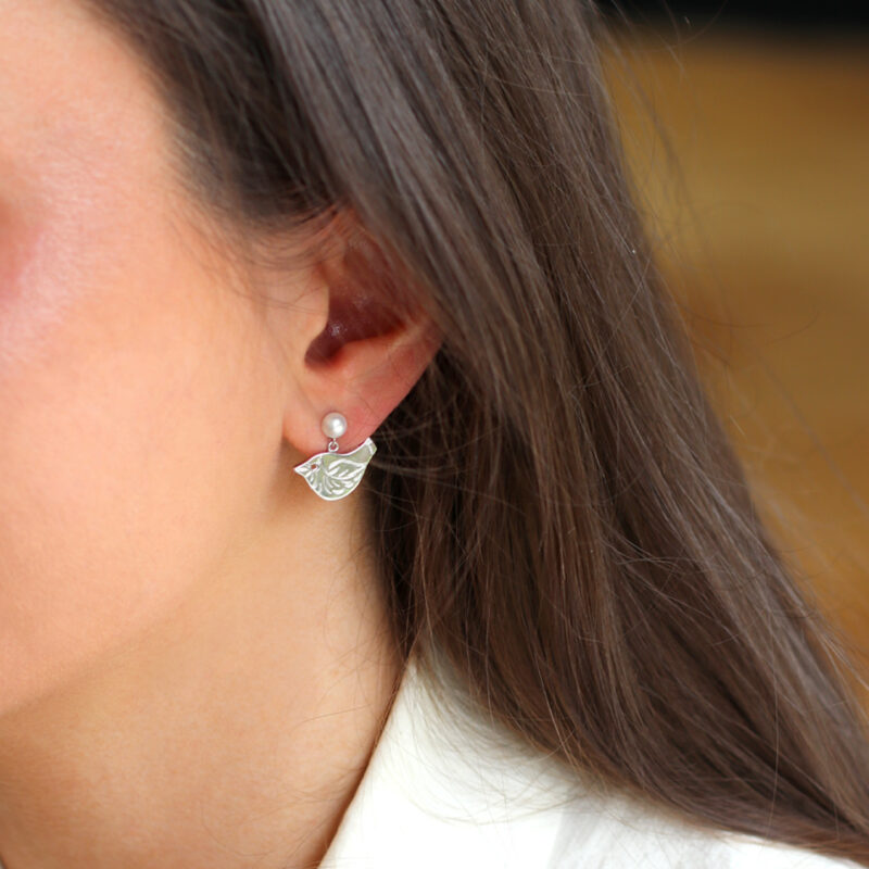 Lisa Le Brocq Pearl Stud Earrings