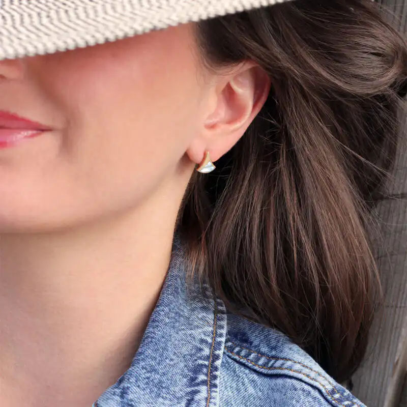 Jersey Ormer Stud Earrings