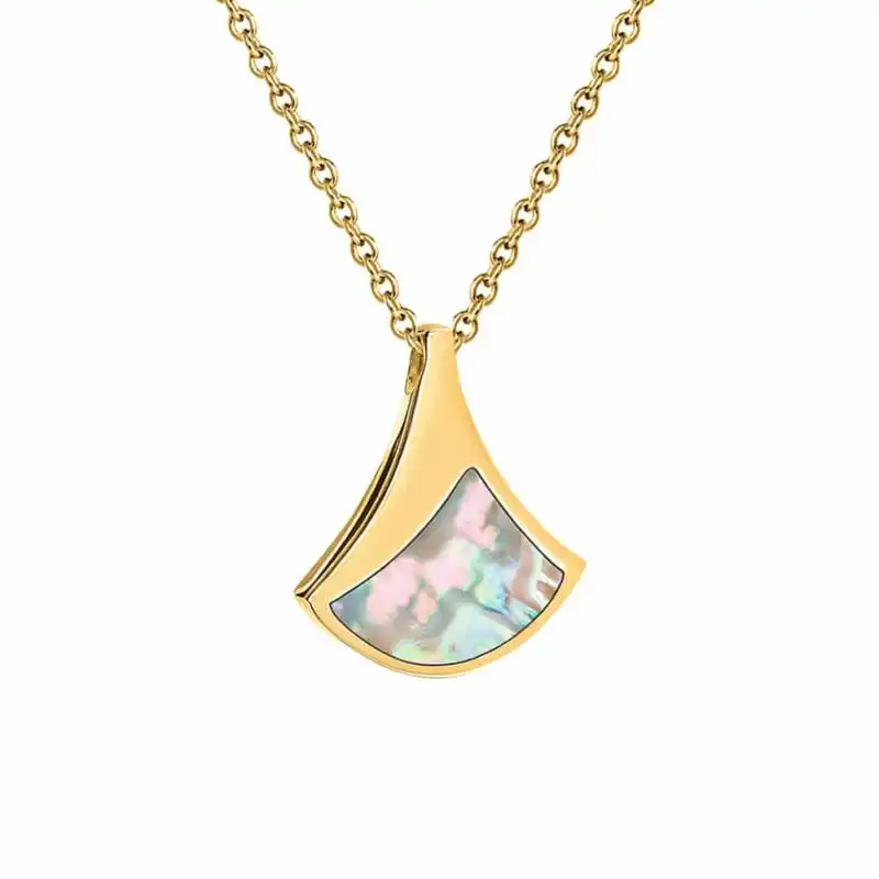 Small Ormer pendant Gold