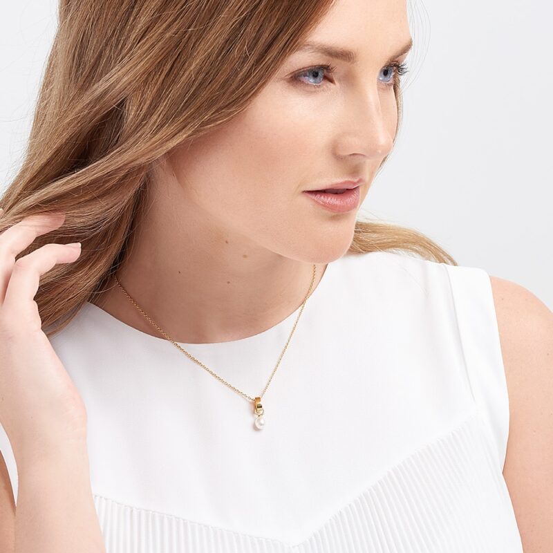 Viva Pearl Pendant gold