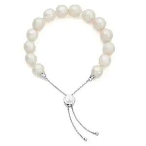 Zara Pearl Bracelet silver