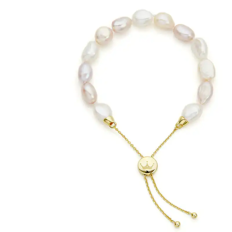 White Edison Pearl Bracelet