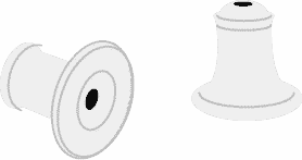 We can replace lost earring backs with excellent quality sterling silver silicone pressure backs.