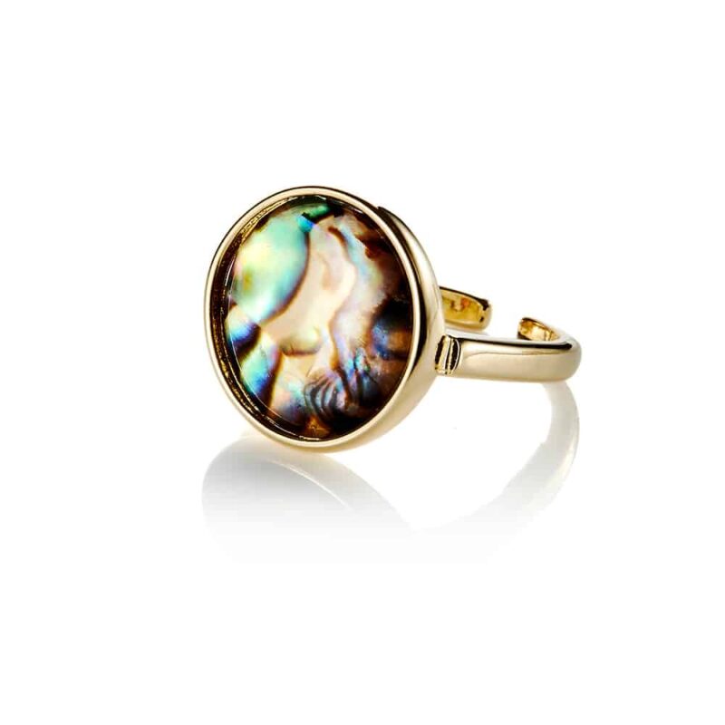 paua adjustable ring