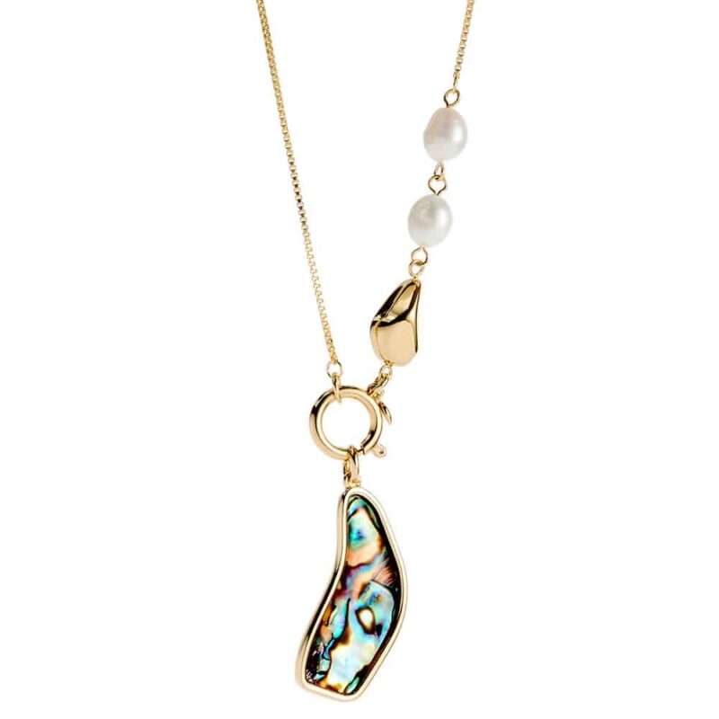 Paua Freshwater Organic Pearl Pendant