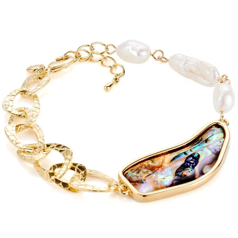 pearl chain bracelet