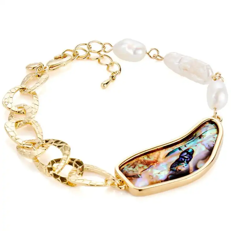 pearl chain bracelet