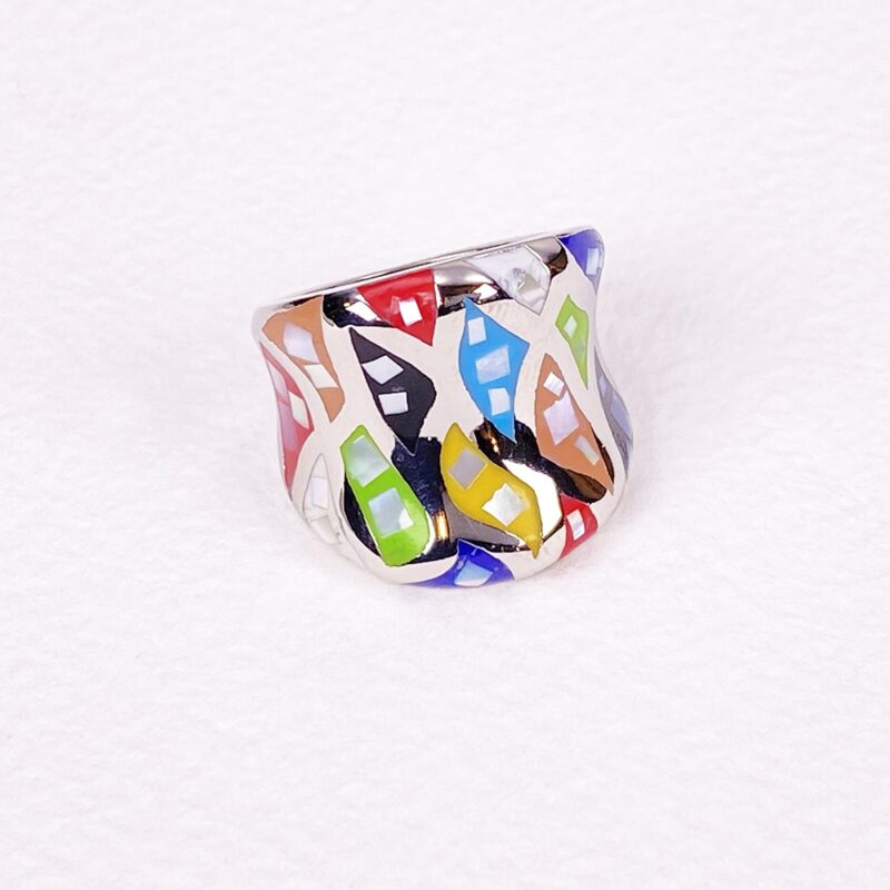 Sofia Mother of Pearl Multicolour Pendant