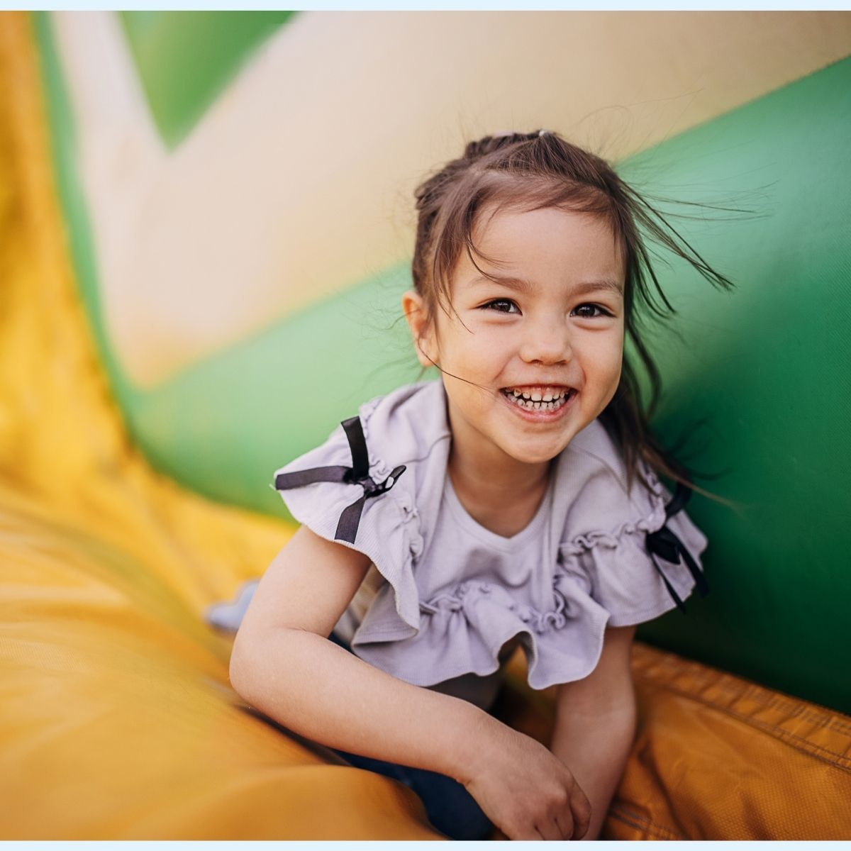 kids bouncy castle party