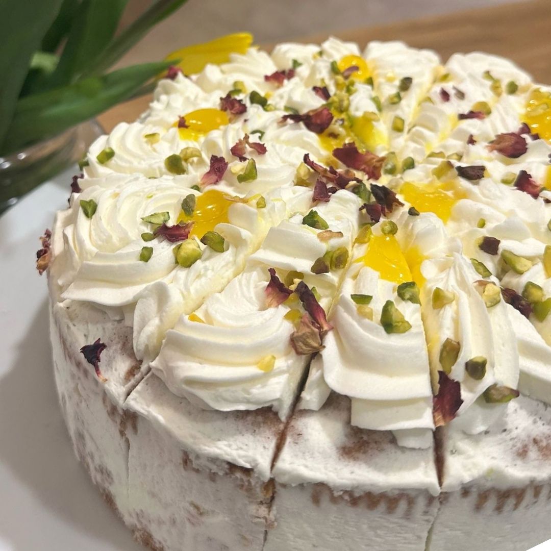 Jersey pearl cafe Persian lemon cake photo