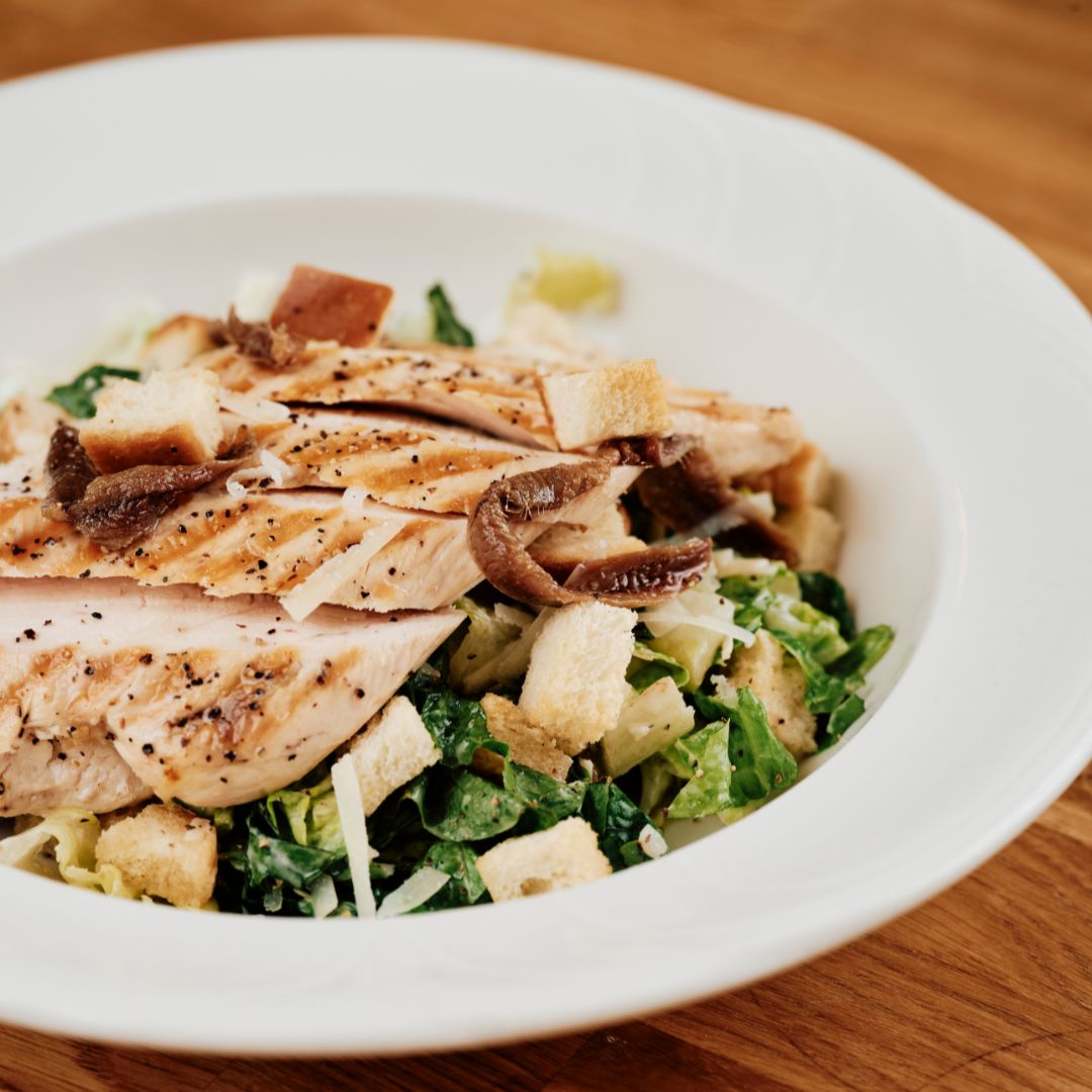 chicken caeser salad