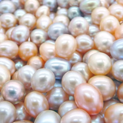 close up of lots of pearls