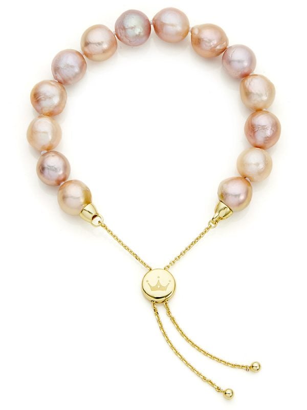 Zara Pearl Bracelet Multi Ed YGP