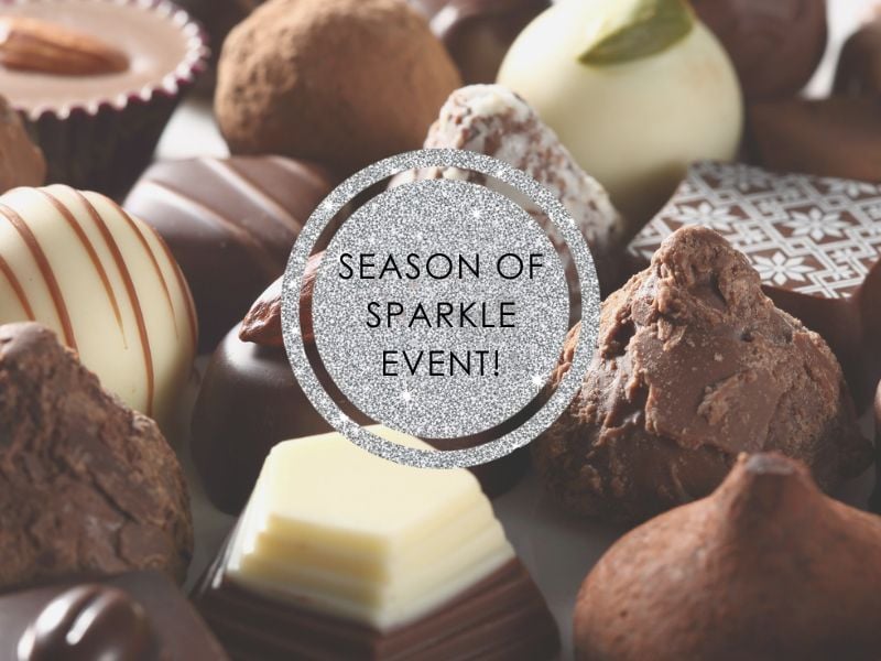 Chocolate truffles Christmas Event