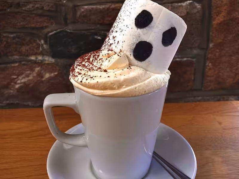 halloween hot chocolate at jersey pearl