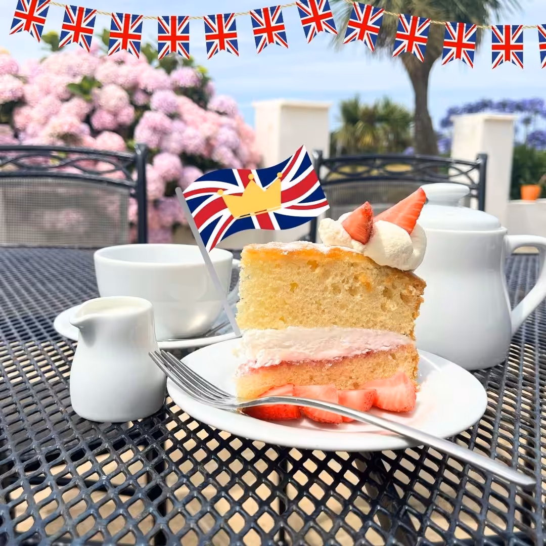 Photo of victoria sponge cake at jersey pearl
