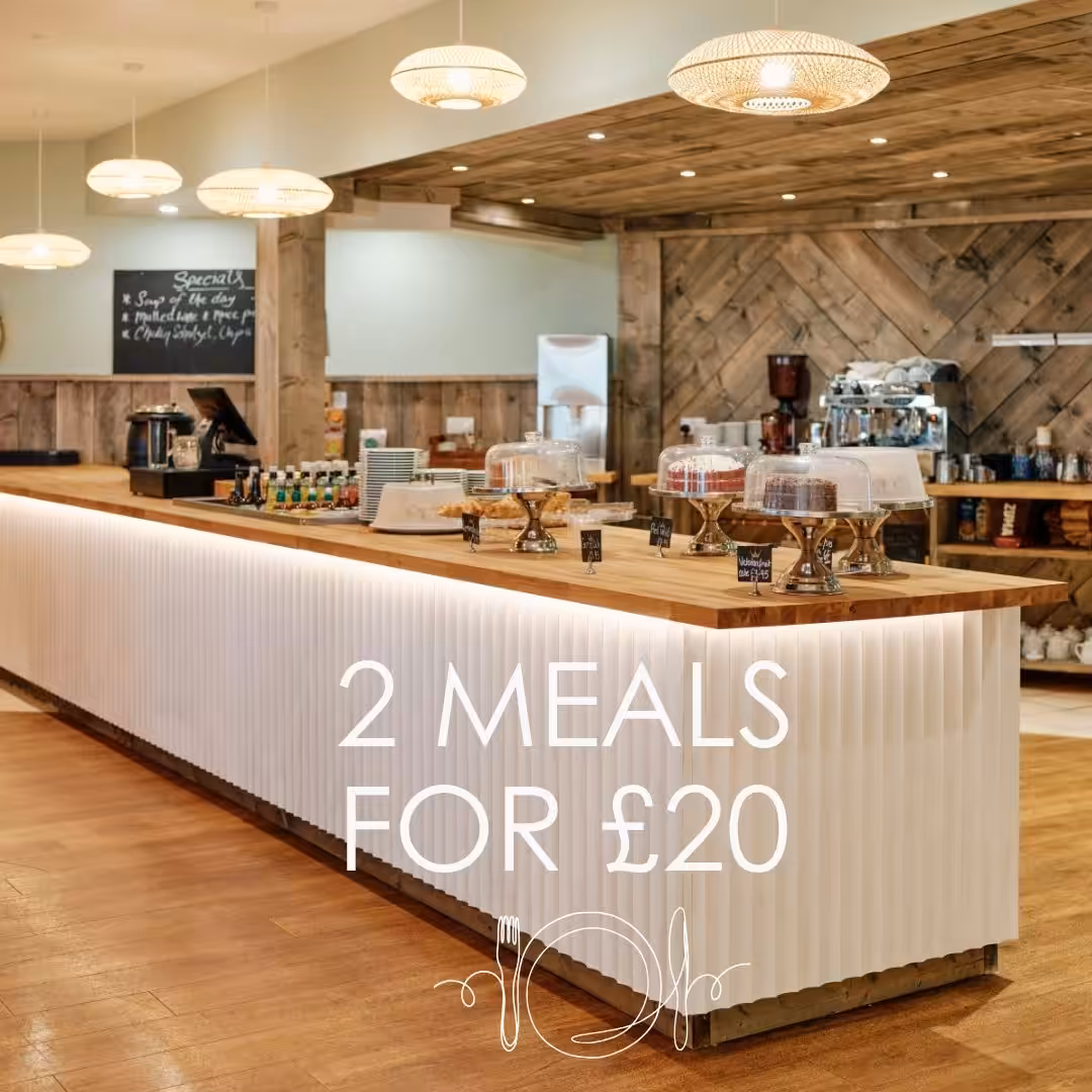 two meals for £20 at jersey pearl cafe